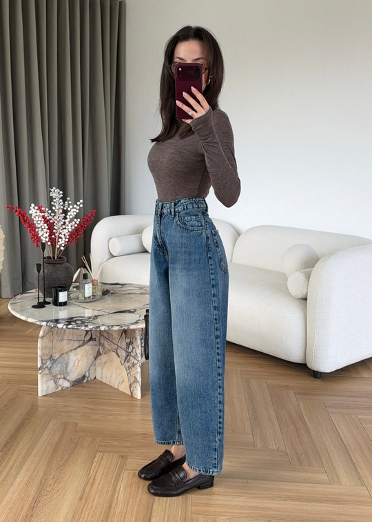 Balon Jean MAVİ