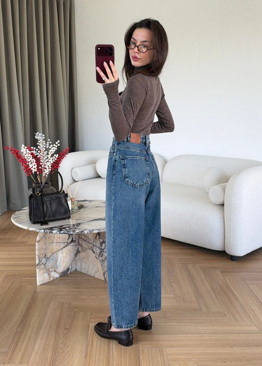 Balon Jean MAVİ