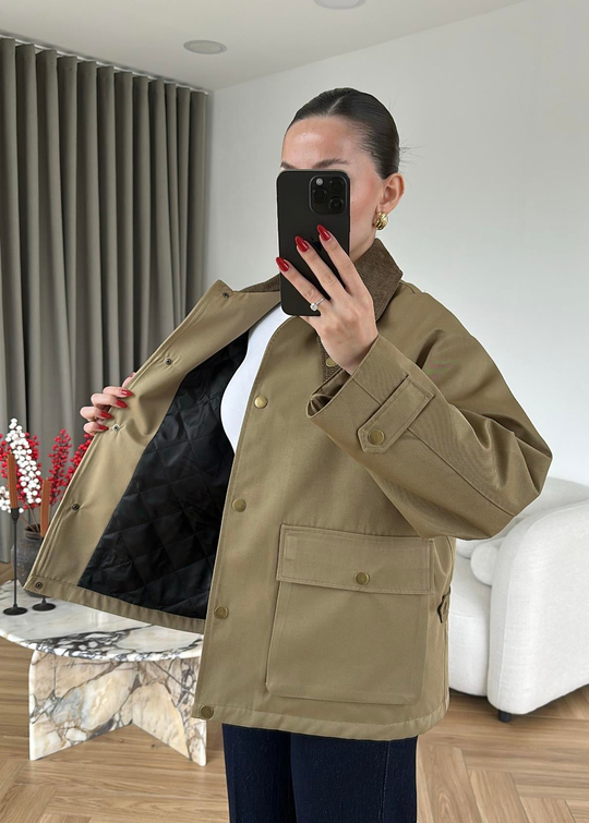 Barbour Kapitone Dolgulu Ceket ÇAĞLA