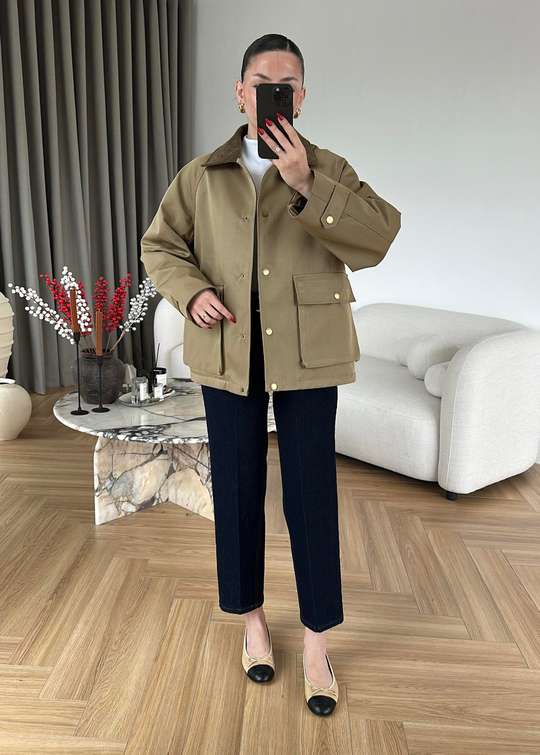 Barbour Kapitone Dolgulu Ceket ÇAĞLA