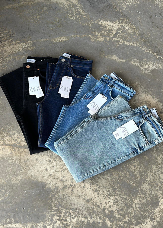 Boyfit Kesik Paça Jean Orta Mavi