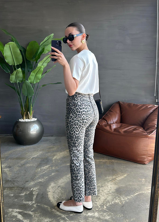 Boyfit Leopar Jean RENKLİ