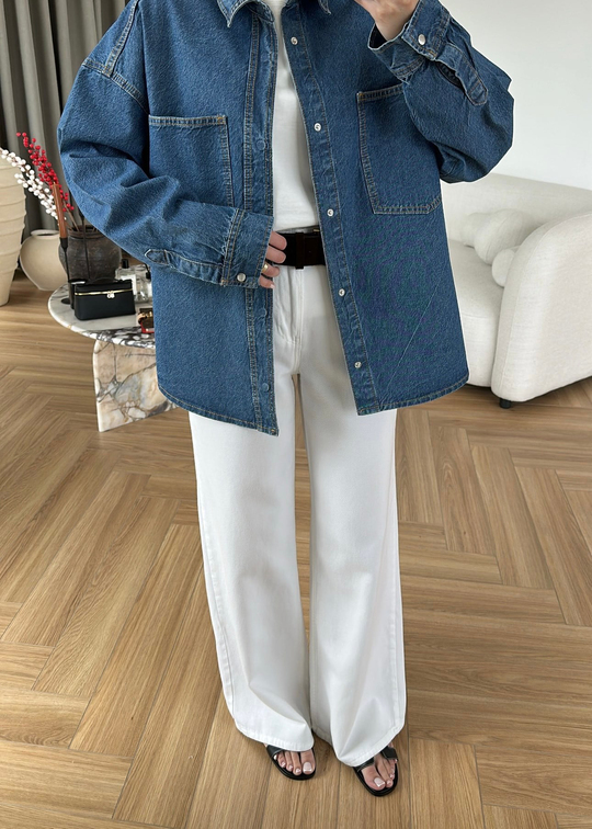 Chery Denim Ceket MAVİ