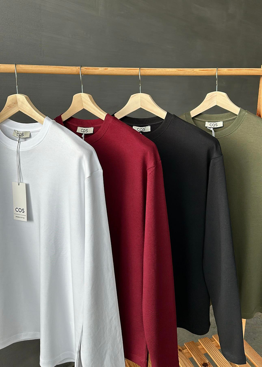 CS Uzun Kol Basic Tişört HAKİ