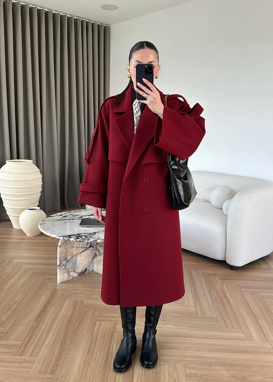Diena Kuşaklı Kaban BORDO