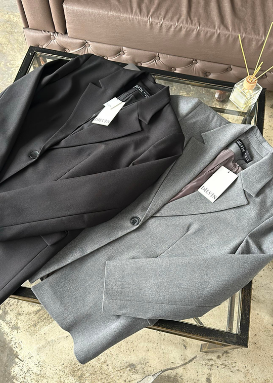 Dilvin Blazer Ceket SİYAH
