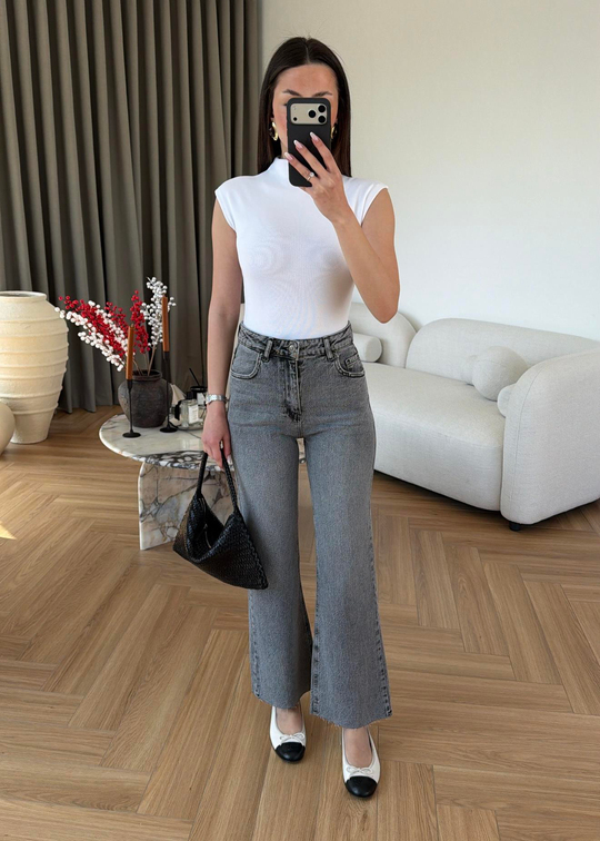 Flare Jean GRİ