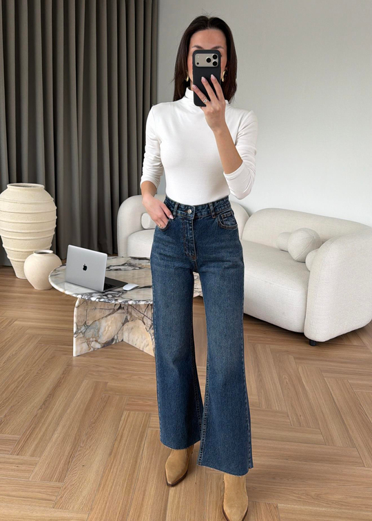 Flare Jean MAVİ