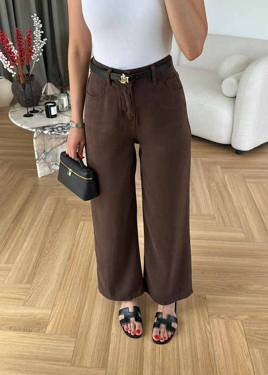 Freeze Denim Tensel Pantolon ACI KAHVE