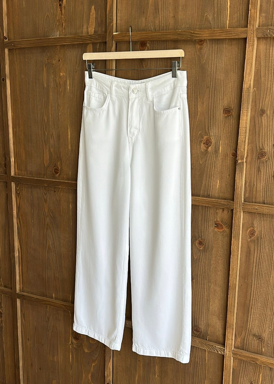 Freeze Denim Tensel Pantolon BEYAZ