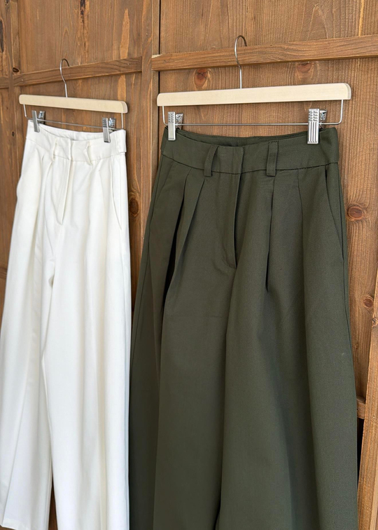 Gabardin Premium Pantolon EKRU