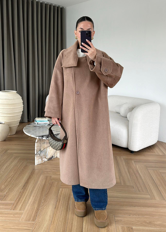 İthal Kaşe Kaban CAMEL