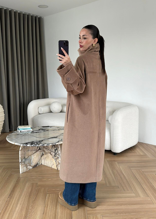 İthal Kaşe Kaban CAMEL
