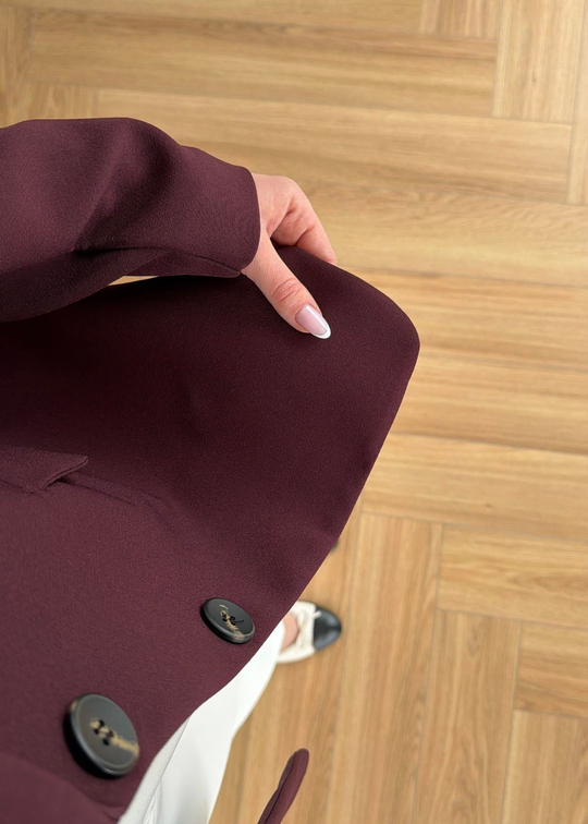 Josef Belden Oturtmalı Blazer MÜRDÜM