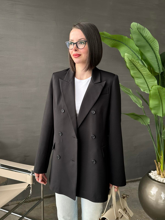 Kruvaze Limited Blazer SİYAH