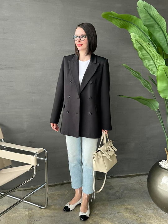 Kruvaze Limited Blazer SİYAH