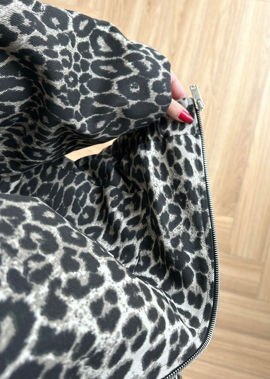 Leopar Bomber Ceket RENKLİ