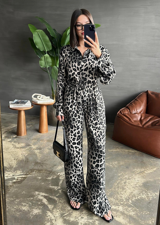 Leopar Premium Takım GRİ