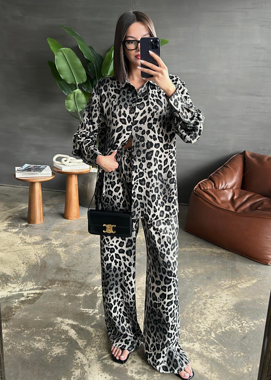 Leopar Premium Takım GRİ