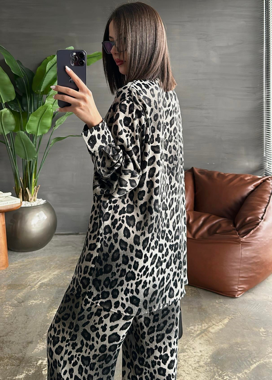 Leopar Premium Takım GRİ