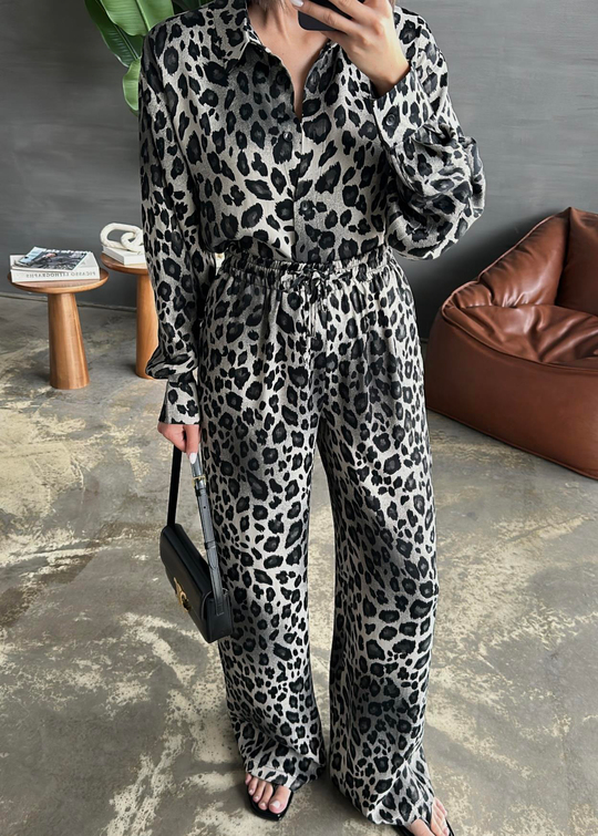 Leopar Premium Takım GRİ