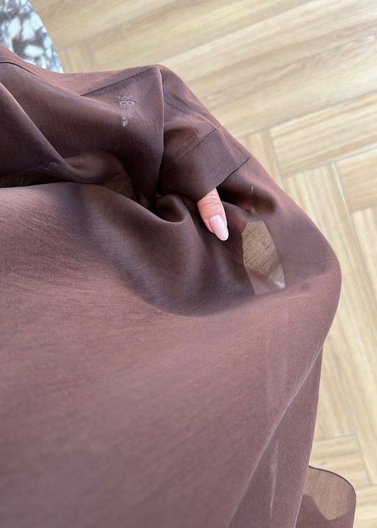 Lisa Transparan İkili Takım ACI KAHVE
