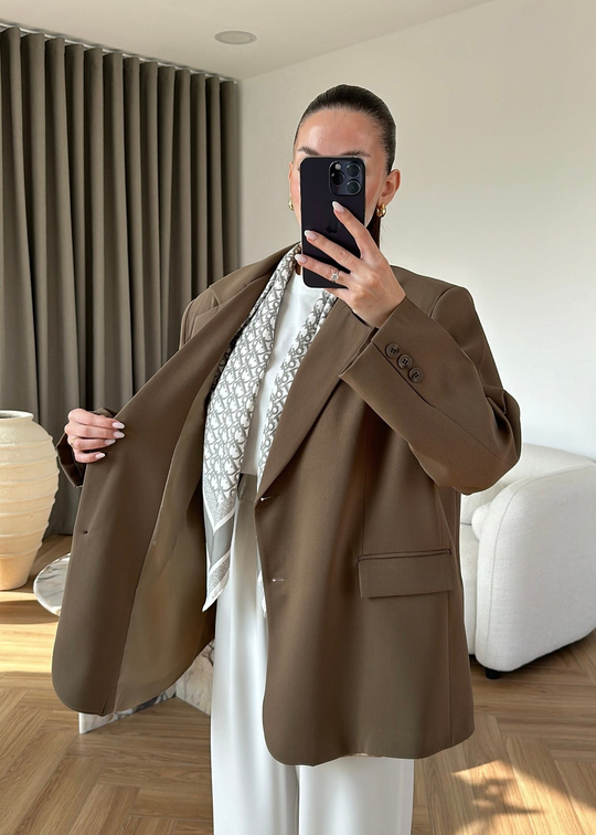 Luba Oversize Ceket HAKİ