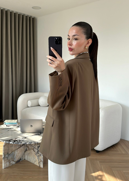 Luba Oversize Ceket HAKİ