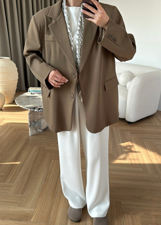 Luba Oversize Ceket HAKİ