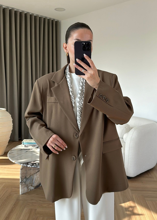 Luba Oversize Ceket HAKİ