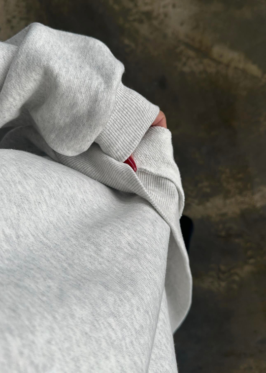 M Nakışlı Sweat GRİ