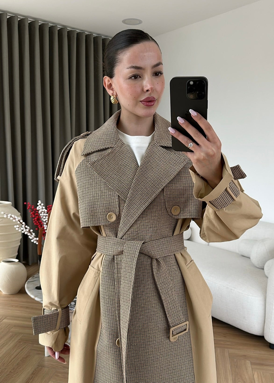 Maren Ekoseli Trençkot CAMEL