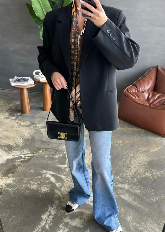 Maya Premium Ceket SİYAH