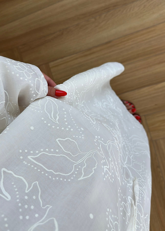 Mirella Bağlamalı Elbise BEYAZ