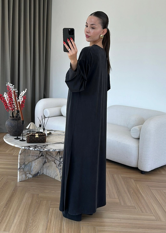 Modal Pike Üçlü Takım SİYAH