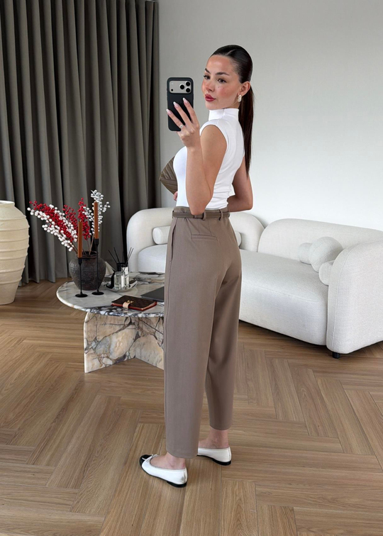 Modern Cut Pantolon AÇIK VİZON