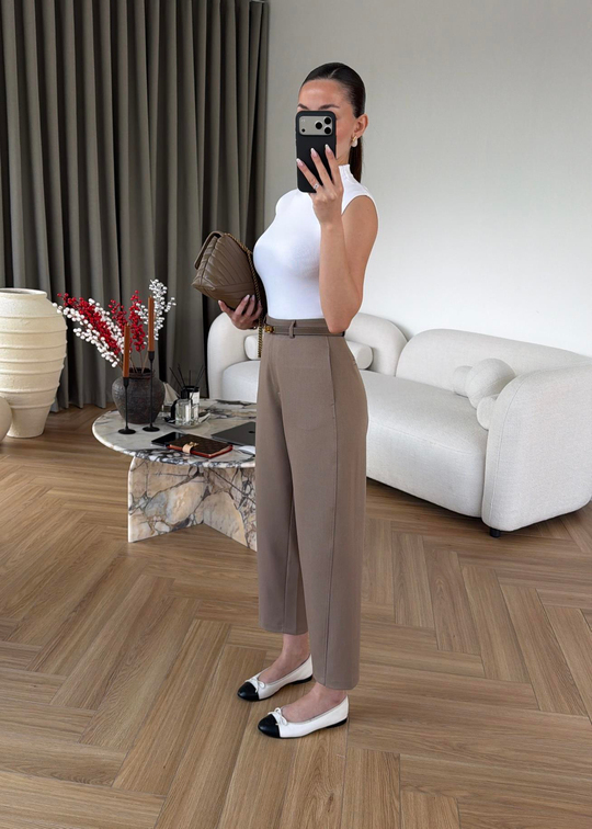 Modern Cut Pantolon AÇIK VİZON
