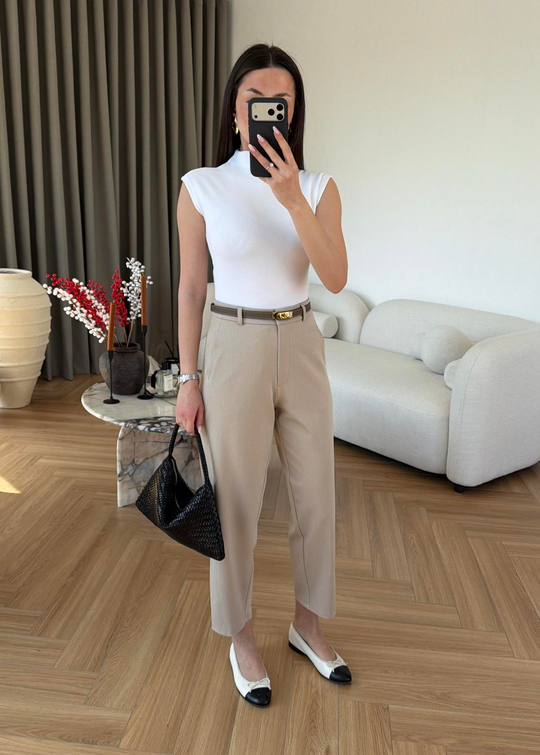 Modern Cut Pantolon BEJ
