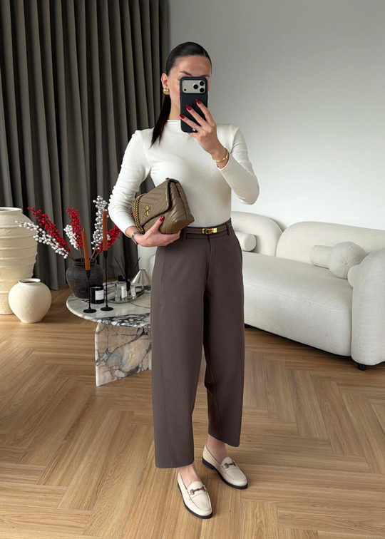 Modern Cut Pantolon VİZON