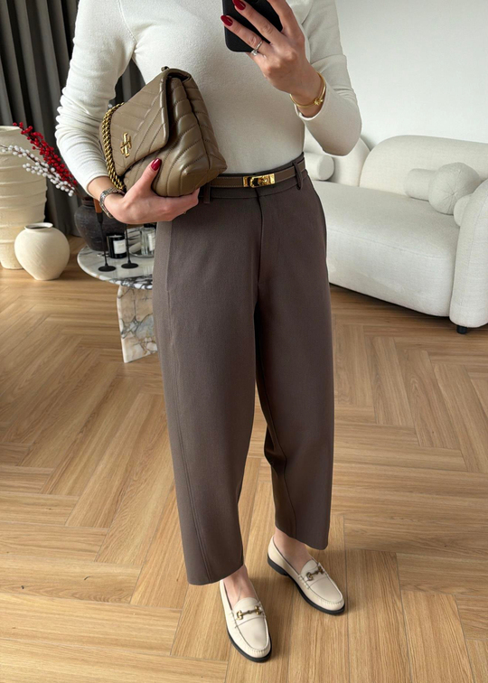Modern Cut Pantolon VİZON