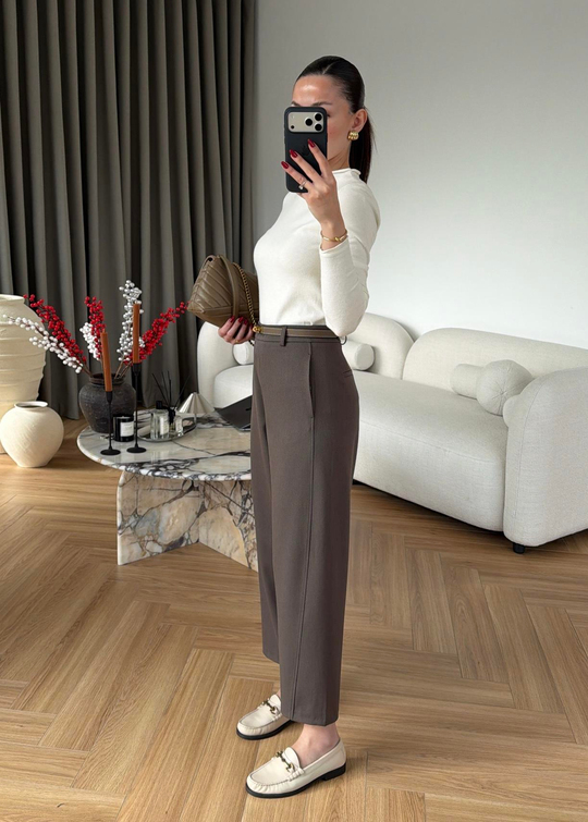 Modern Cut Pantolon VİZON