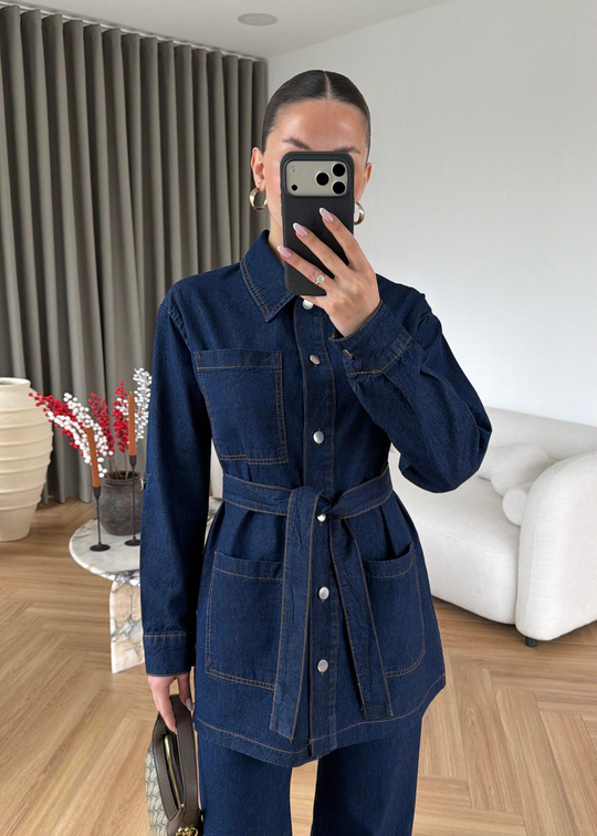 Rebeca Denim Takım LACİVERT