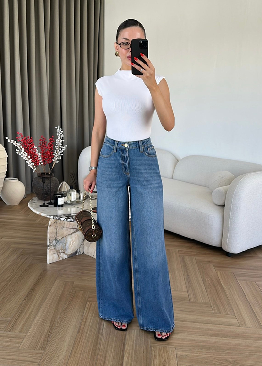 River Island Jean MAVİ