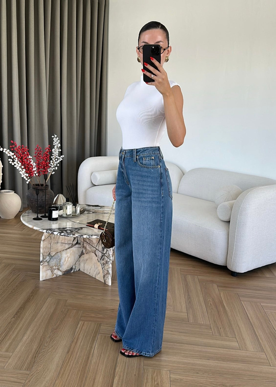 River Island Jean MAVİ