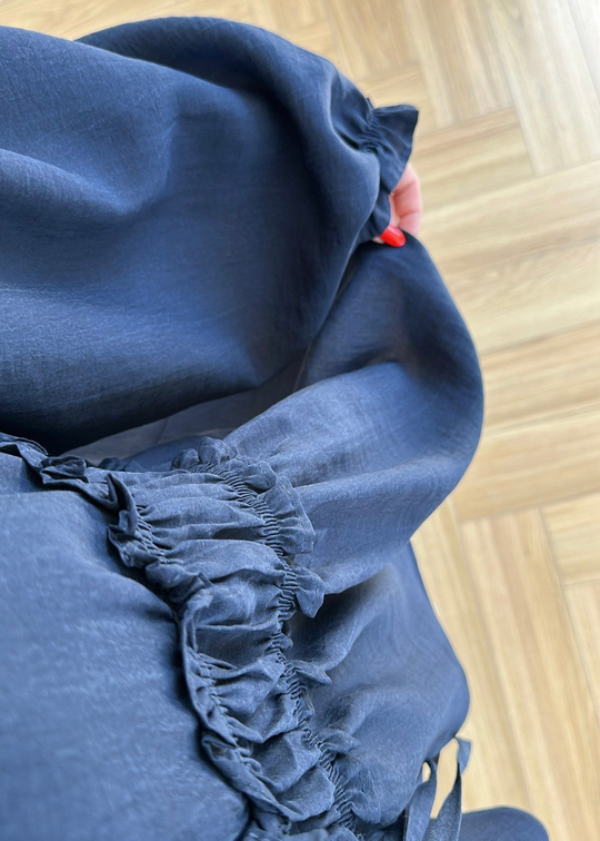 Robalı Kimono Ceket Takım LACİVERT