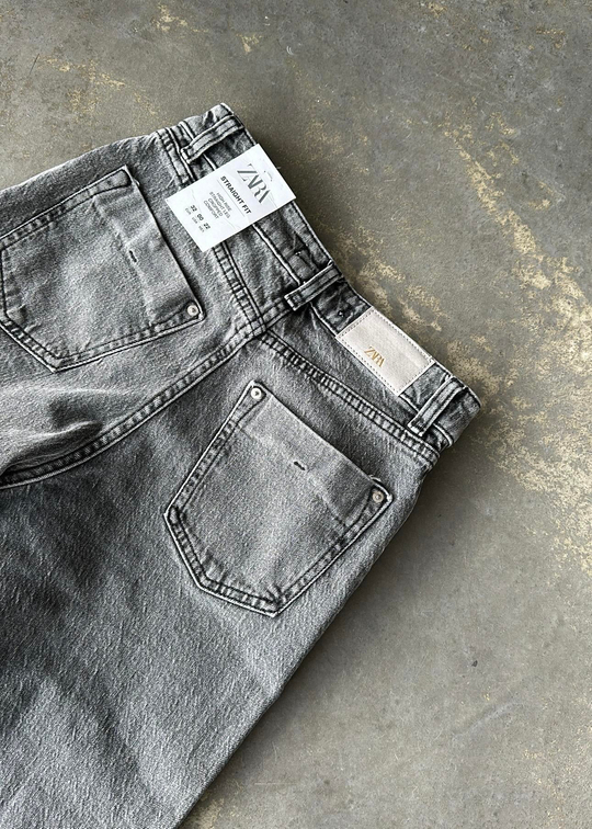 Santo Bilek Boy Düz Jean GRİ