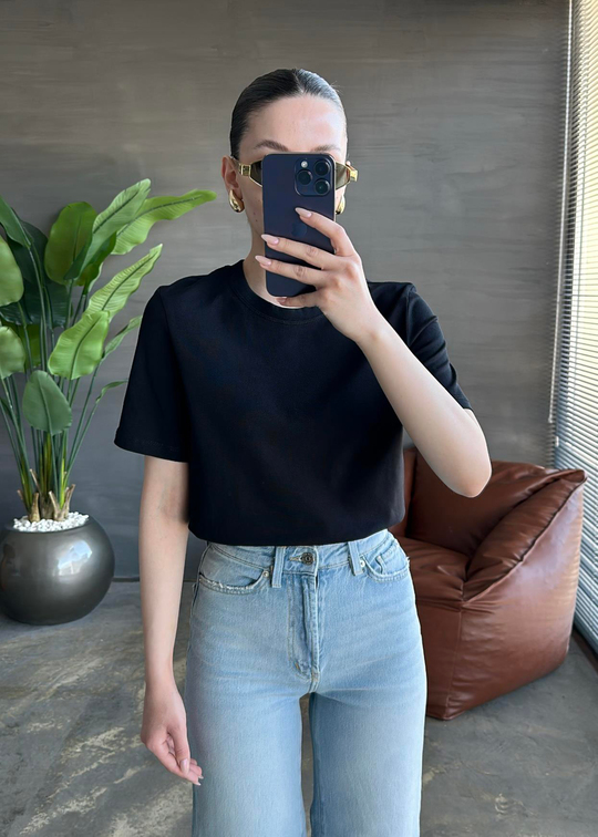 Sosa Basic Tshirt SİYAH