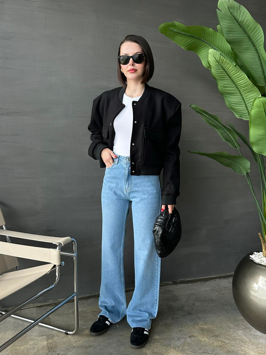 Straight Jean BUZ MAVİ