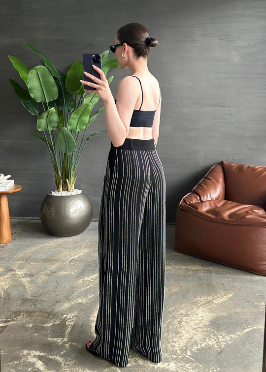 Taşlı Premium Pantolon SİYAH