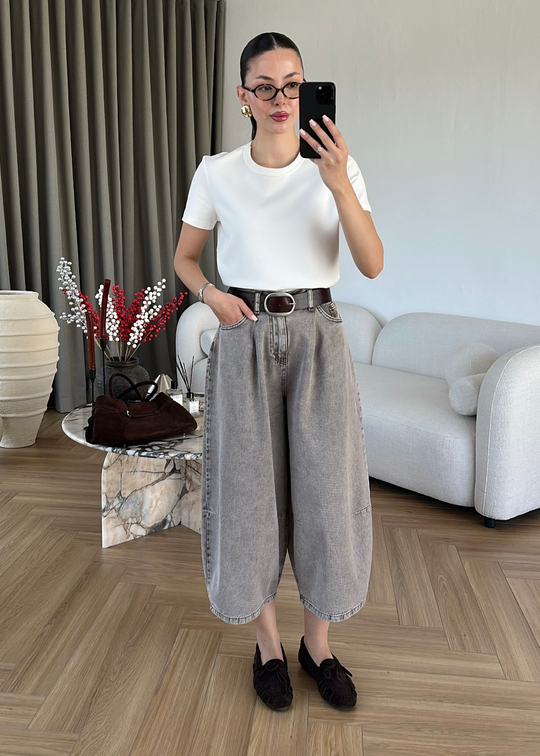 Tensel Slouchy Jean KAHVE